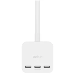 Sale 3-Outlet Power Cube with 5-Foot Cord and USB-A Ports Surge Protectors & Power Strips