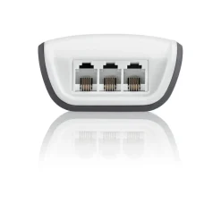 Outlet 7-outlet Surge Protector with 12 ft Power Cord with Telephone Protection Surge Protectors & Power Strips