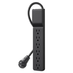 Sale 6-Outlet Surge Protector with 6 ft cord Surge Protectors & Power Strips