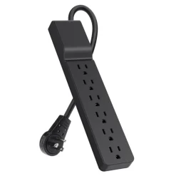 Sale 6-Outlet Surge Protector with 6 ft cord Surge Protectors & Power Strips