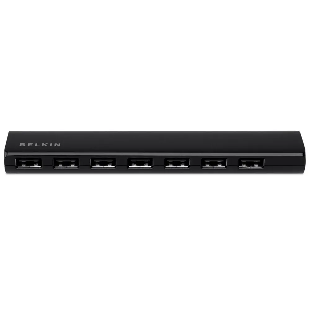 Clearance 7-Port Ultra-Slim Desktop Hub Usb & Usb-C Hubs