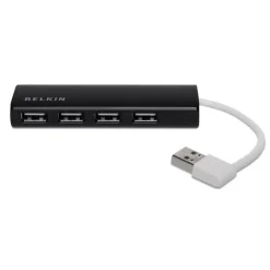 New 4-Port Ultra-Slim Travel Hub Usb & Usb-C Hubs