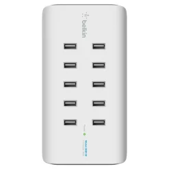 Outlet 10-Port USB Charging Station Surge Protectors & Power Strips