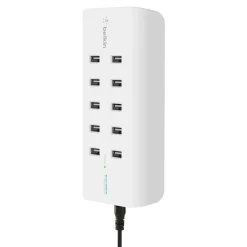 Outlet 10-Port USB Charging Station Surge Protectors & Power Strips