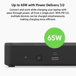 Online 14-Port USB-C Docking Station, 65W Laptop Docking Stations