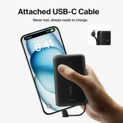 Sale Power Bank 10K with Integrated Cable Power Banks|Portable Chargers & Power Banks