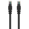 Discount RJ45 CAT-5e Patch Cable, Snagless Molded Black 01 Computer Cables