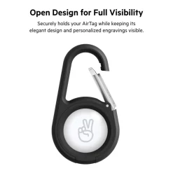 New Secure Holder with Carabiner for AirTag Airtag Accessories