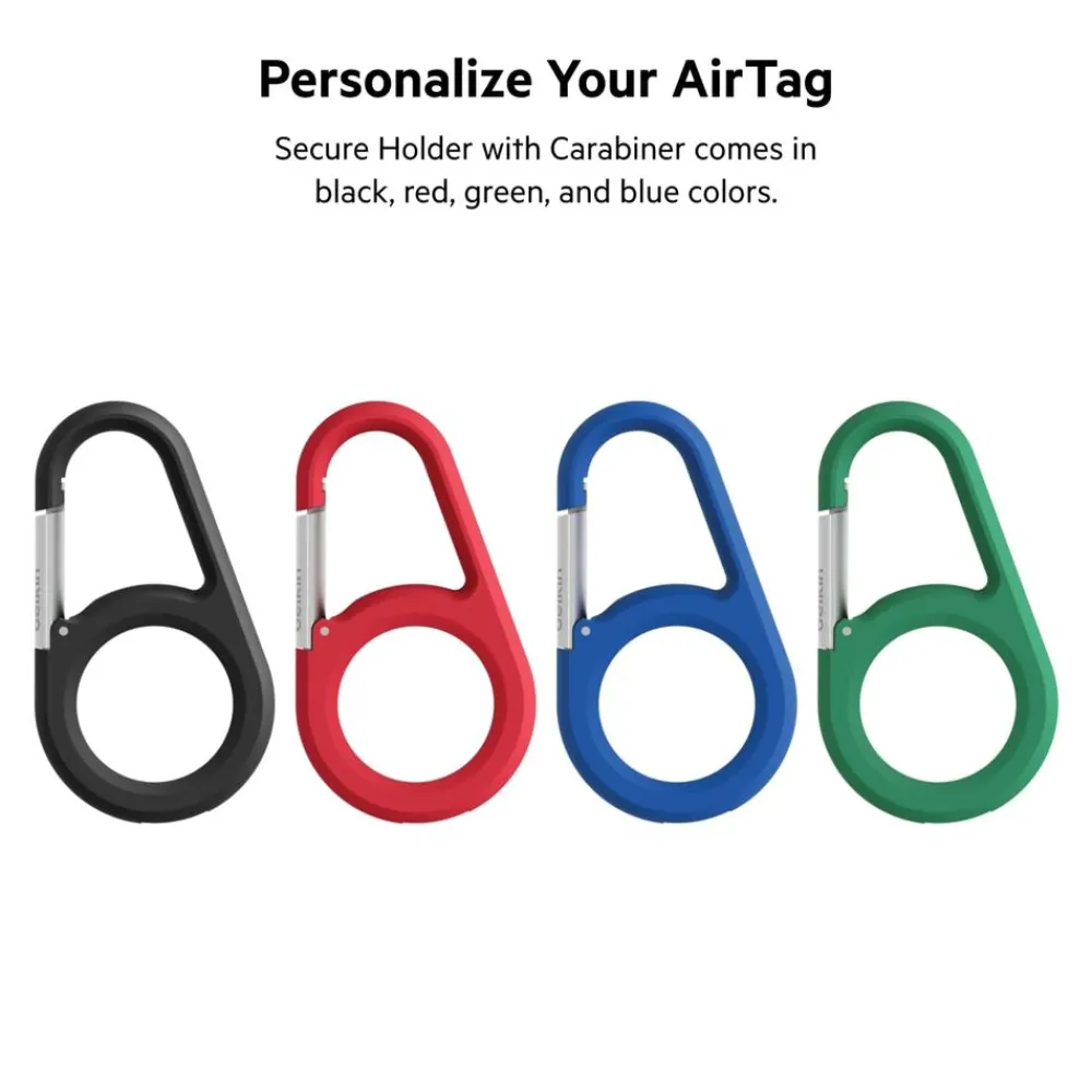 New Secure Holder with Carabiner for AirTag Airtag Accessories