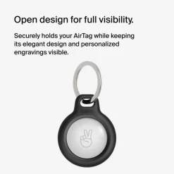 Best Secure Holder with Key Ring for AirTag Airtag Accessories