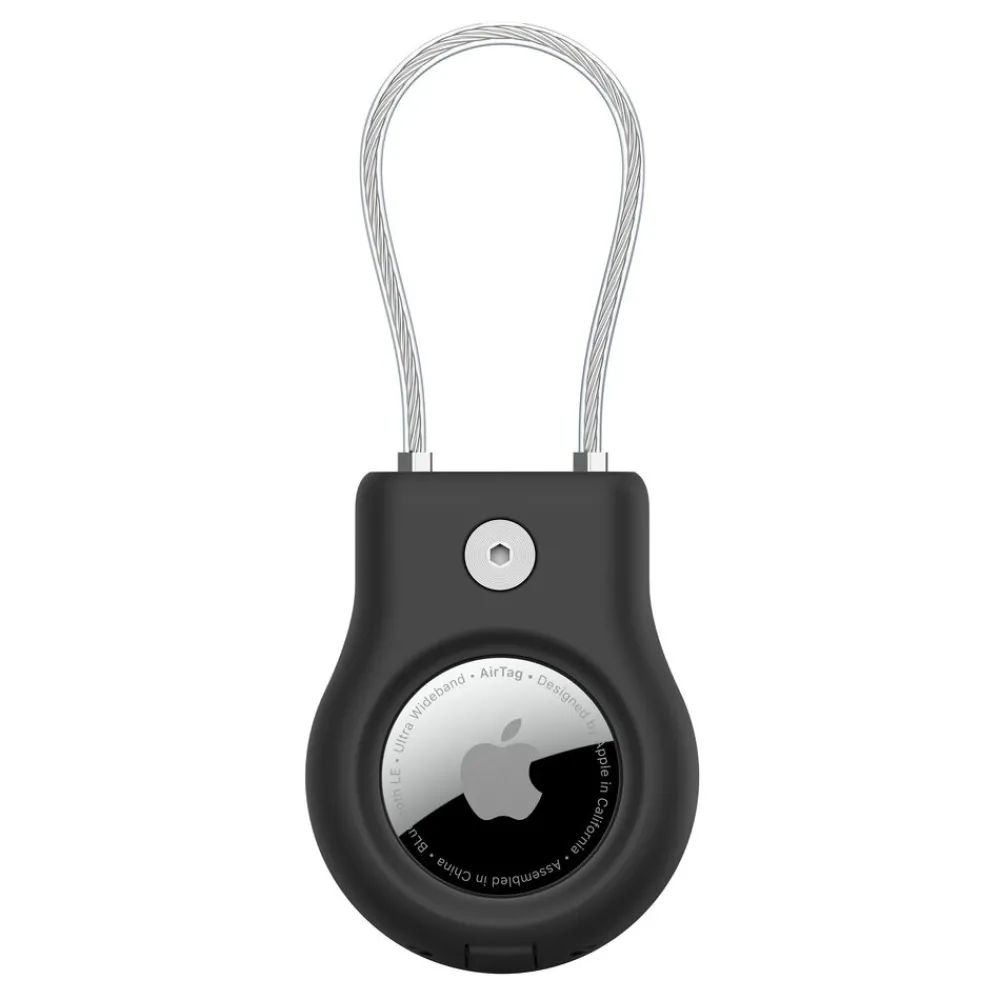 Sale Secure Holder with Wire Cable for AirTag Airtag Accessories