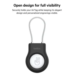 Sale Secure Holder with Wire Cable for AirTag Airtag Accessories