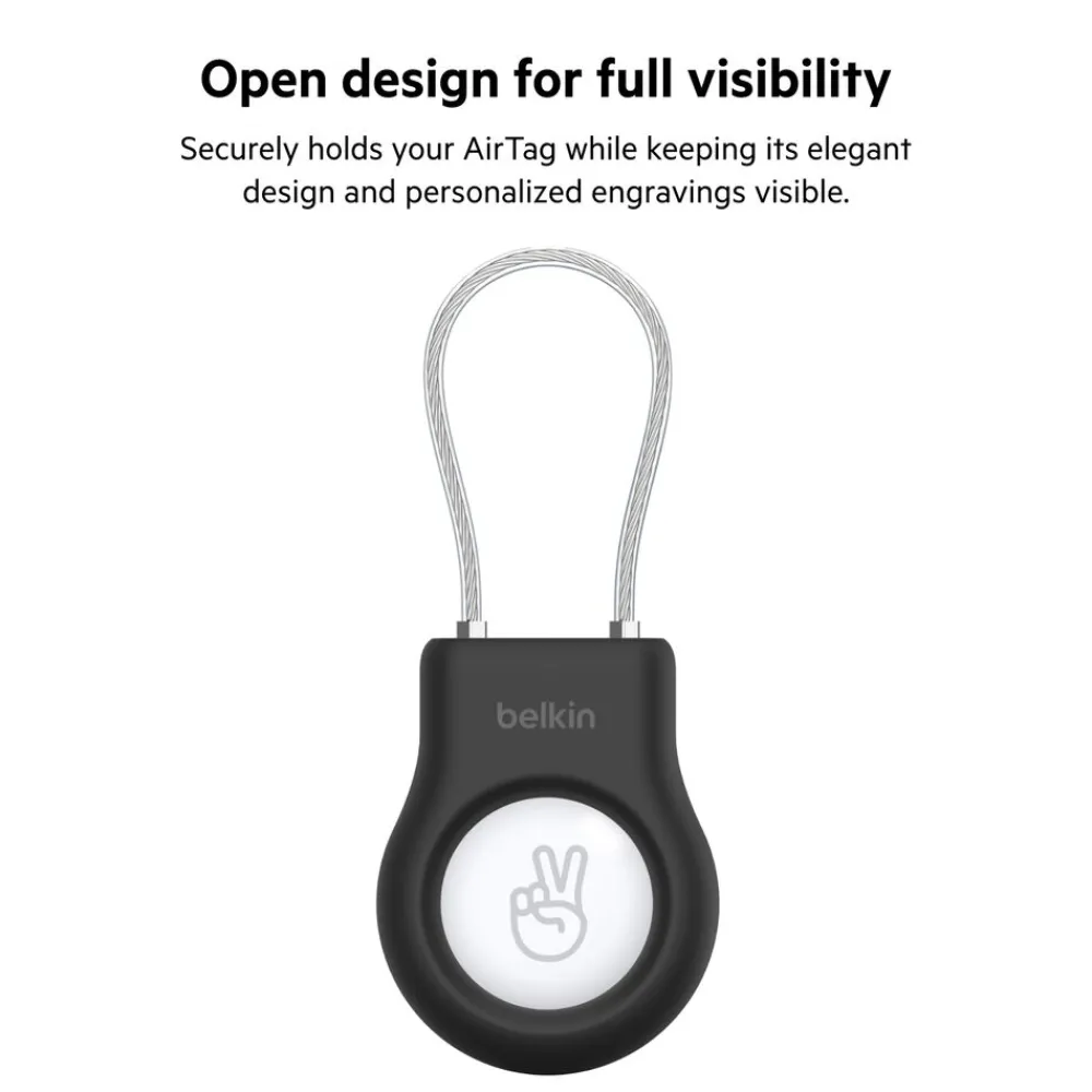 Sale Secure Holder with Wire Cable for AirTag Airtag Accessories