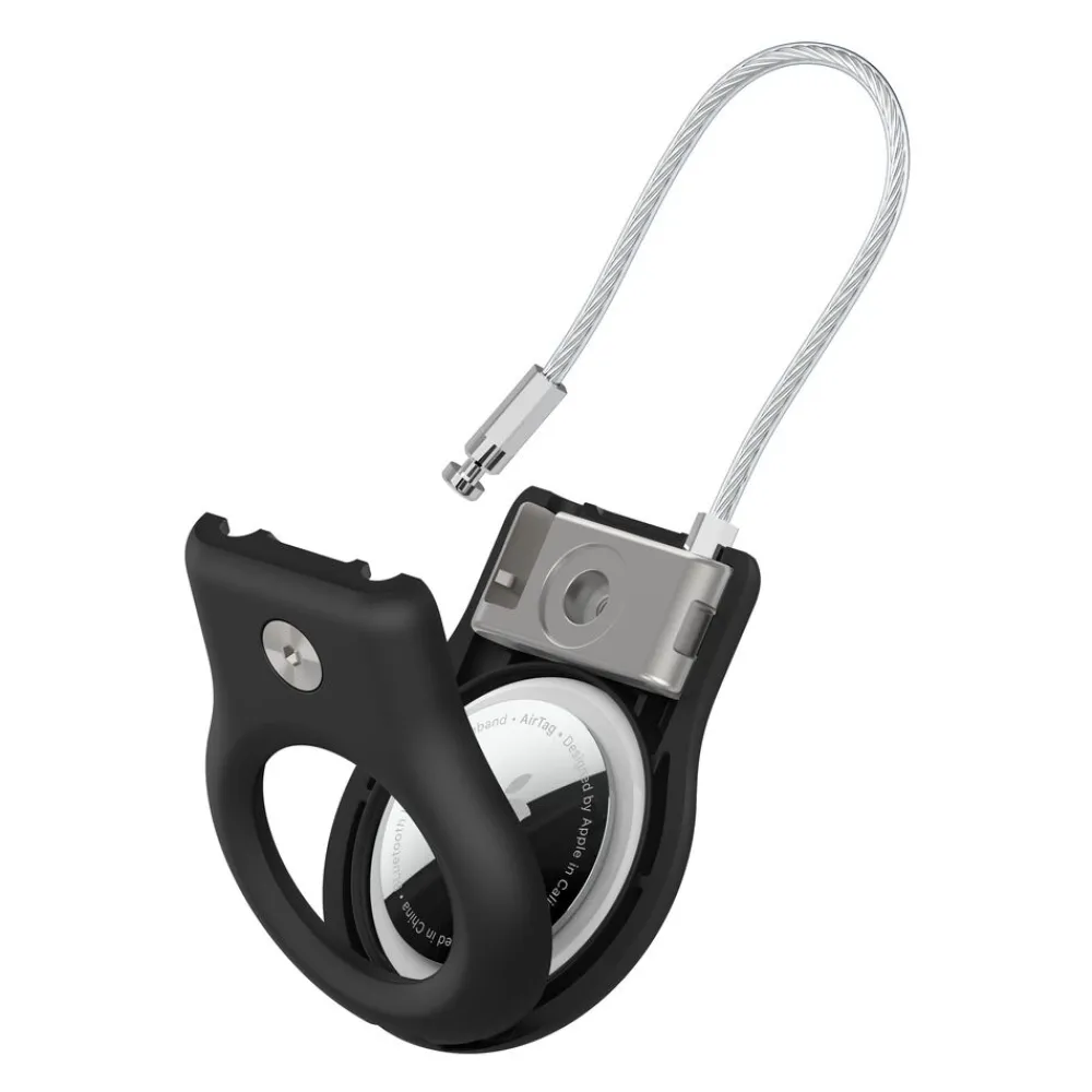 Sale Secure Holder with Wire Cable for AirTag Airtag Accessories