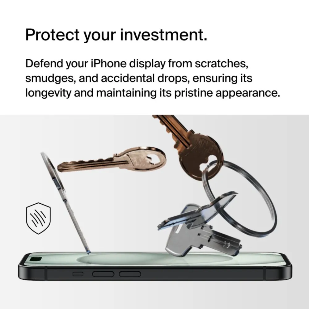 Sale UltraGlass 2 Blue Light Filter Screen Protector for iPhone 16 / iPhone 15 / iPhone 14 Pro Screen Protectors For Iphone