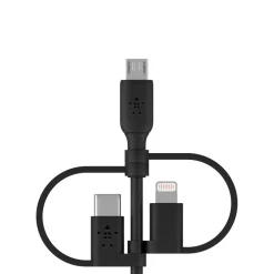 Hot Universal Cable 15W (USB-A cable with USB-C,® Micro-USB and Lightning connectors) Computer Cables|Charging Cables