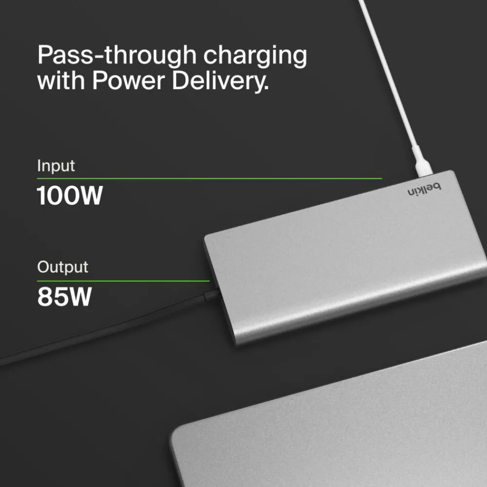 Discount Universal USB-C 8-in-1 Dual Display Core Hub Usb & Usb-C Hubs|Laptop Docking Stations