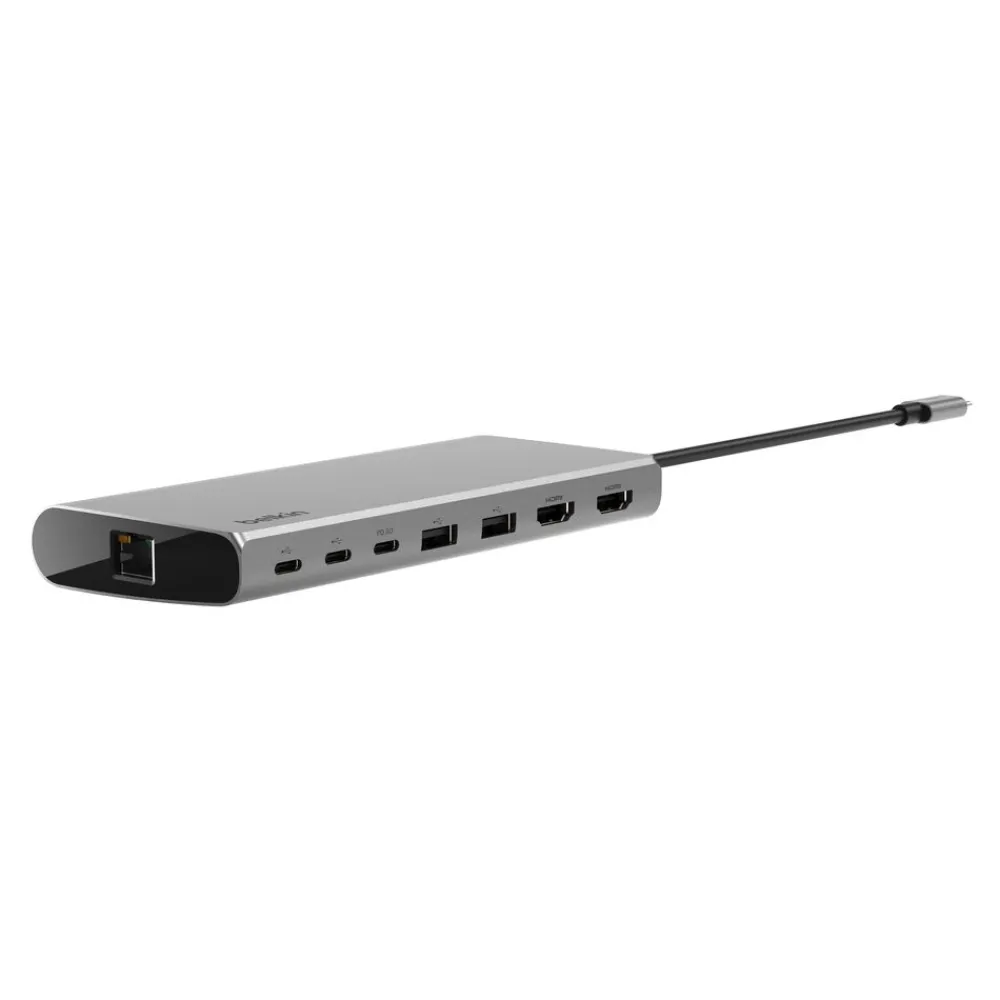 Discount Universal USB-C 8-in-1 Dual Display Core Hub Usb & Usb-C Hubs|Laptop Docking Stations