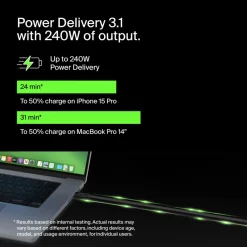 Hot USB4 Cable, 240W + 20Gbps Computer Cables|Charging Cables
