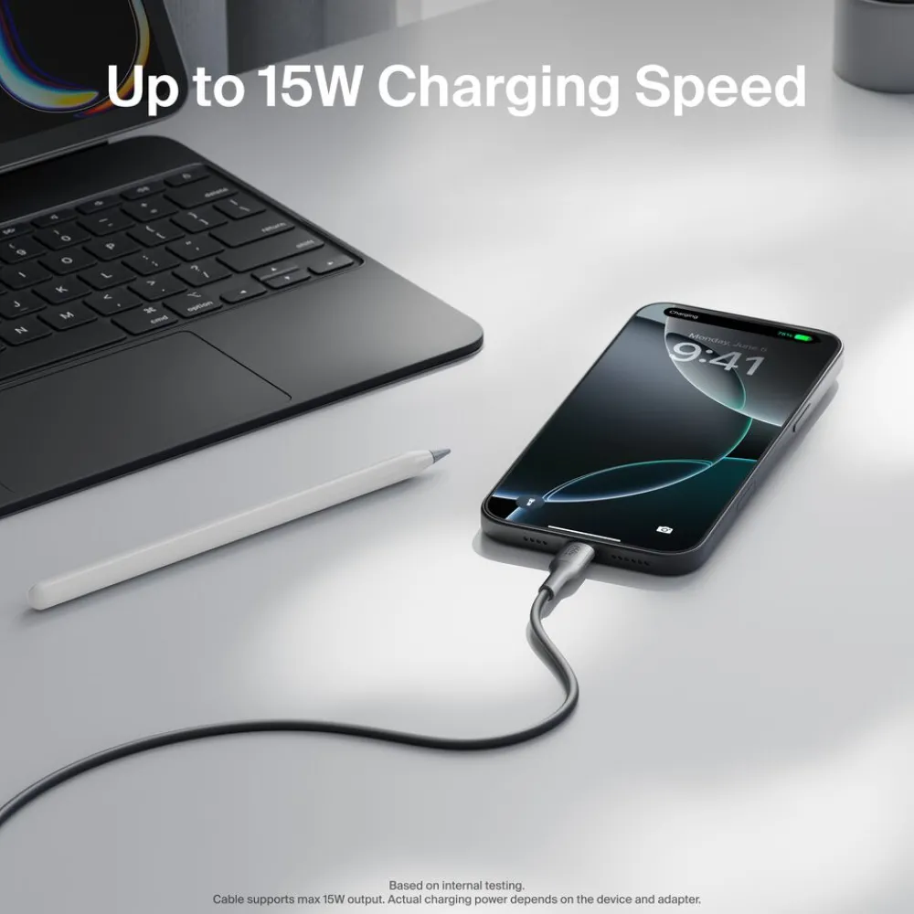 Best USB-A to USB-C Cable 15W, 3.3ft/1m, Black Charging Cables|Usb-C Cables