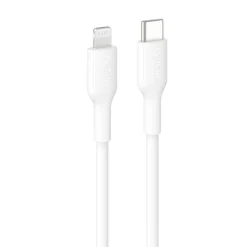 Clearance USB-C Cable with Lightning Connector, 3.3ft/1m, White Charging Cables|Usb-C Cables