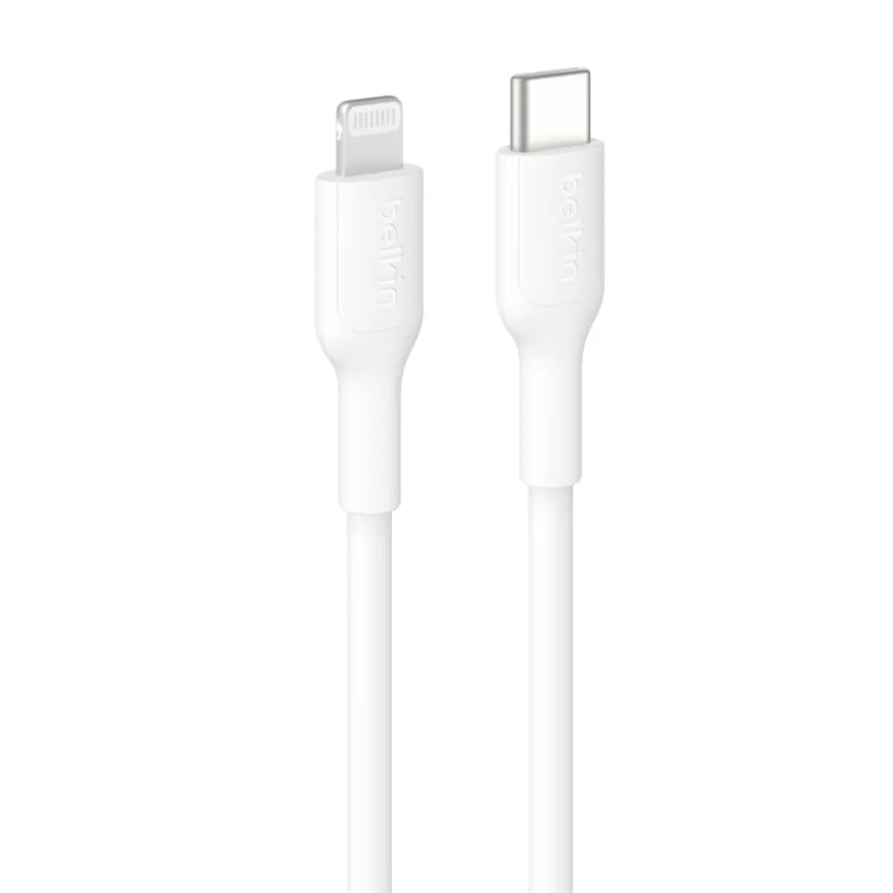 Clearance USB-C Cable with Lightning Connector, 3.3ft/1m, White Charging Cables|Usb-C Cables