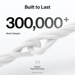 Clearance USB-C Cable with Lightning Connector, 3.3ft/1m, White Charging Cables|Usb-C Cables