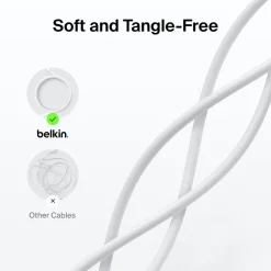 Clearance USB-C Cable with Lightning Connector, 3.3ft/1m, White Charging Cables|Usb-C Cables
