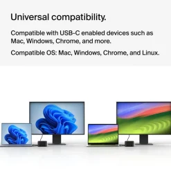 Best USB-C 6-in-1 Core GaN Dock 130W Laptop Docking Stations