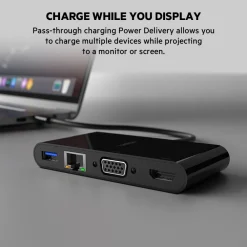 New USB-C 5-in-1 Hub Plus 100W Usb & Usb-C Hubs