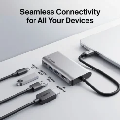 Sale USB-C 4-in-1 Multiport Adapter Usb & Usb-C Hubs