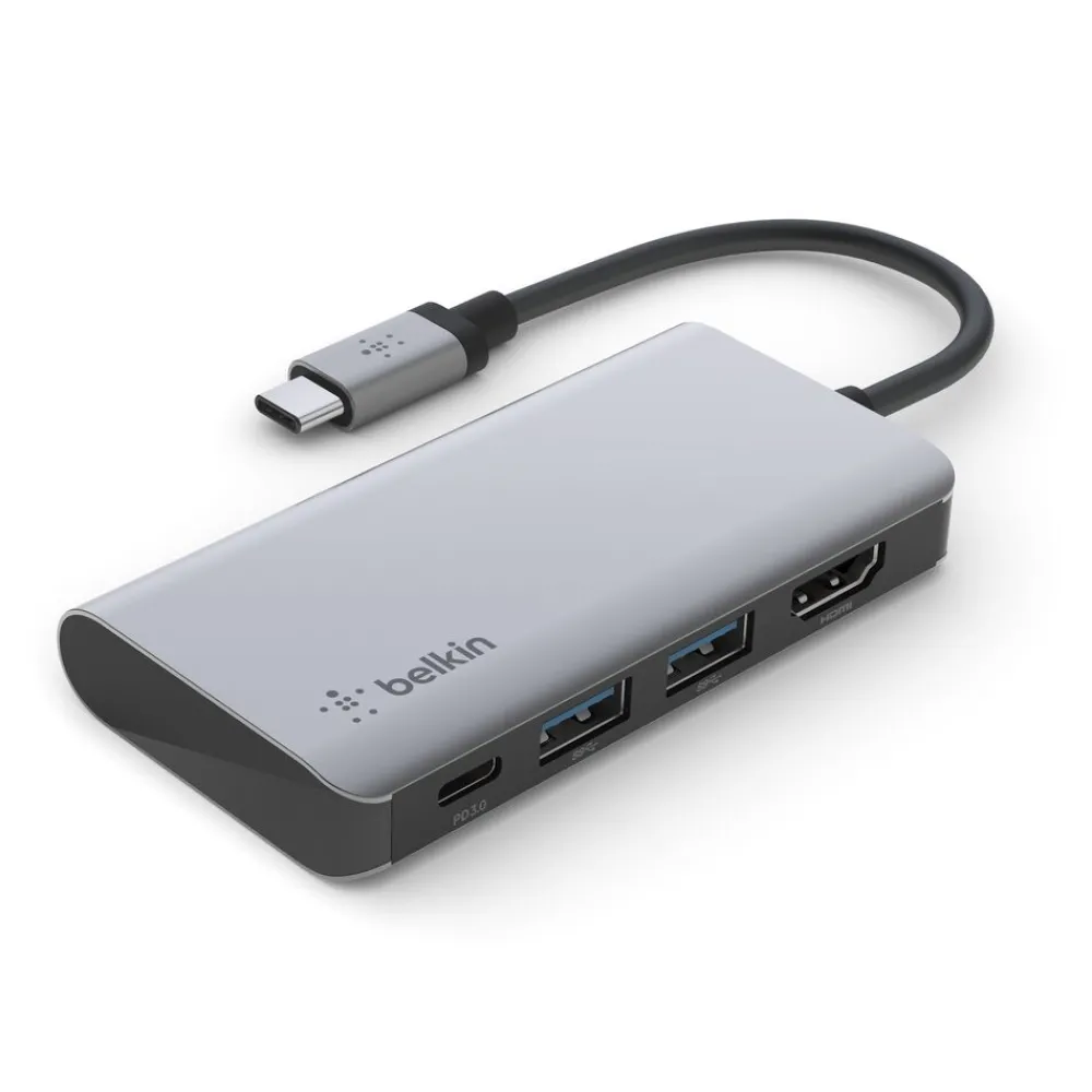 Sale USB-C 4-in-1 Multiport Adapter Usb & Usb-C Hubs