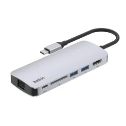 Hot USB-C 6-in-1 Multiport Hub Usb & Usb-C Hubs