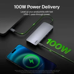 Hot USB-C 6-in-1 Multiport Hub Usb & Usb-C Hubs