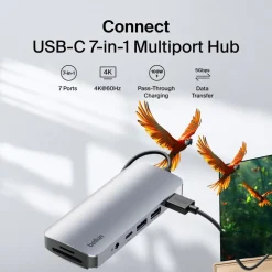 Best USB-C 7-in-1 Multiport Hub Usb & Usb-C Hubs
