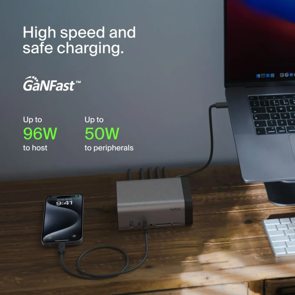 Clearance USB-C 11-in-1 Pro GaN Dock 150W Laptop Docking Stations