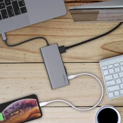 Clearance USB-C Multimedia Hub Usb & Usb-C Hubs|Laptop Docking Stations