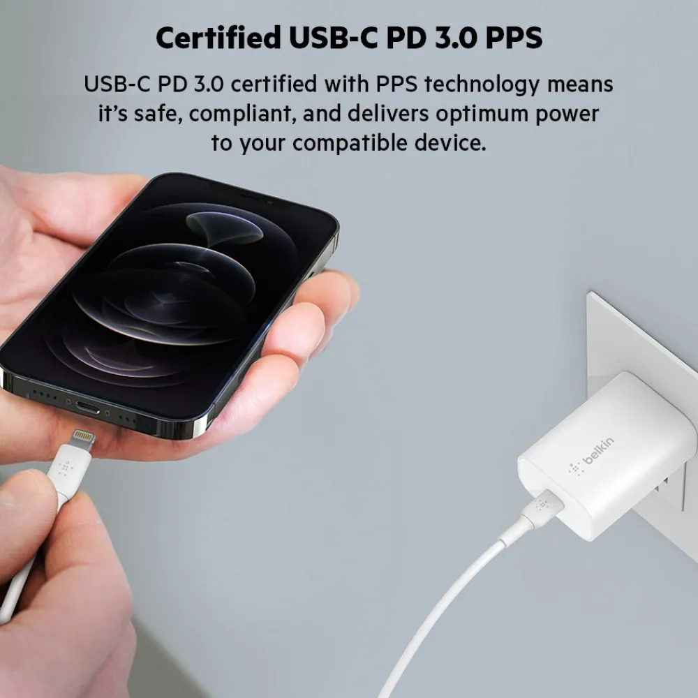 New USB-C PD 3.0 PPS Wall Charger 25W Usb-C Chargers