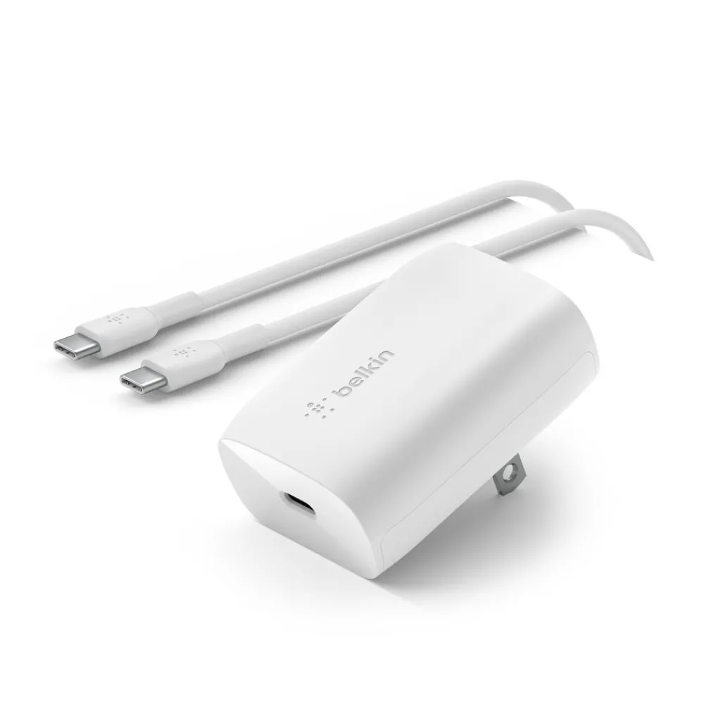 Discount USB-C PD 3.0 PPS Wall Charger 30W + USB-C to USB-C Cable Usb-C Chargers