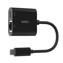 Fashion USB-C to Ethernet + Charge Adapter 100W Usb-C Adapters|Ethernet Adapters