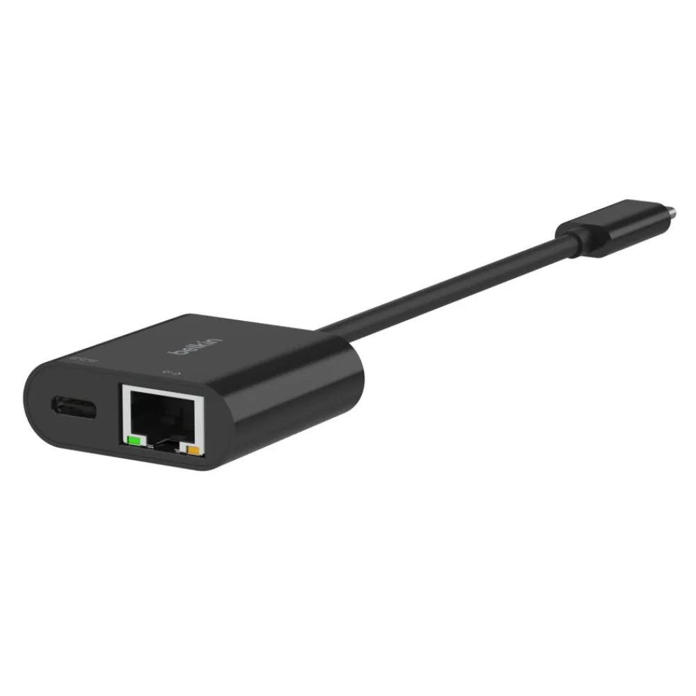 Fashion USB-C to Ethernet + Charge Adapter 100W Usb-C Adapters|Ethernet Adapters