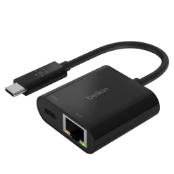 Fashion USB-C to Ethernet + Charge Adapter Usb-C Adapters
