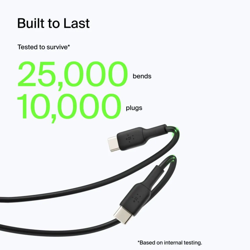 Clearance USB-C to USB-A Cable (2m / 6.6ft, Black) Charging Cables|Usb-C Cables
