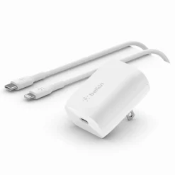 Fashion USB-C Wall Charger 20W + USB-C Cable with Lightning Connector Usb-C Chargers