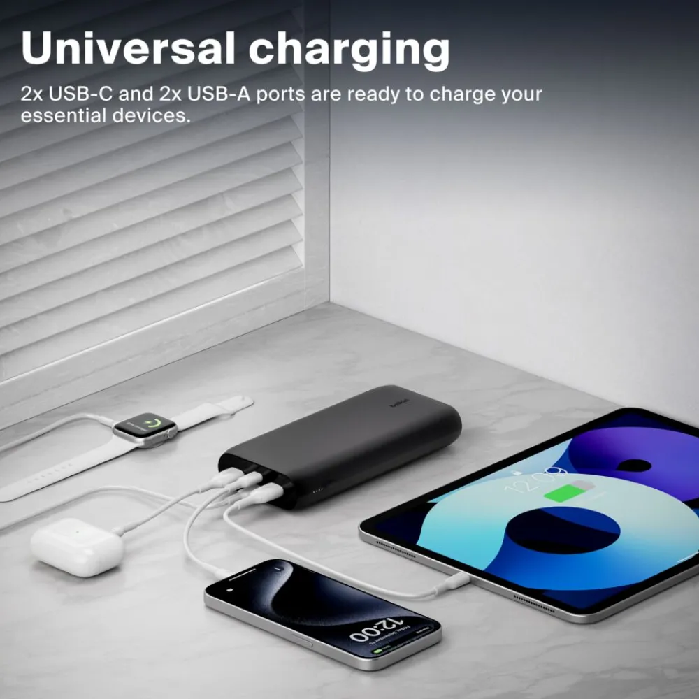 Best 32W PD PPS 4-Port Power Bank 26K Power Banks|Portable Chargers & Power Banks