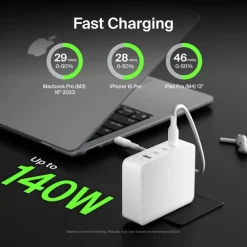 Discount 140W 4-Port GaN Wall Charger Gan Chargers|Usb-C Chargers
