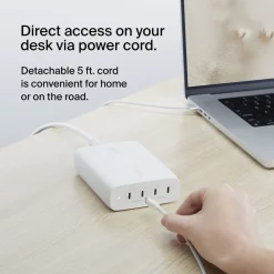 Fashion 200W 4-Port USB-C GaN Charger Gan Chargers|Usb-C Chargers