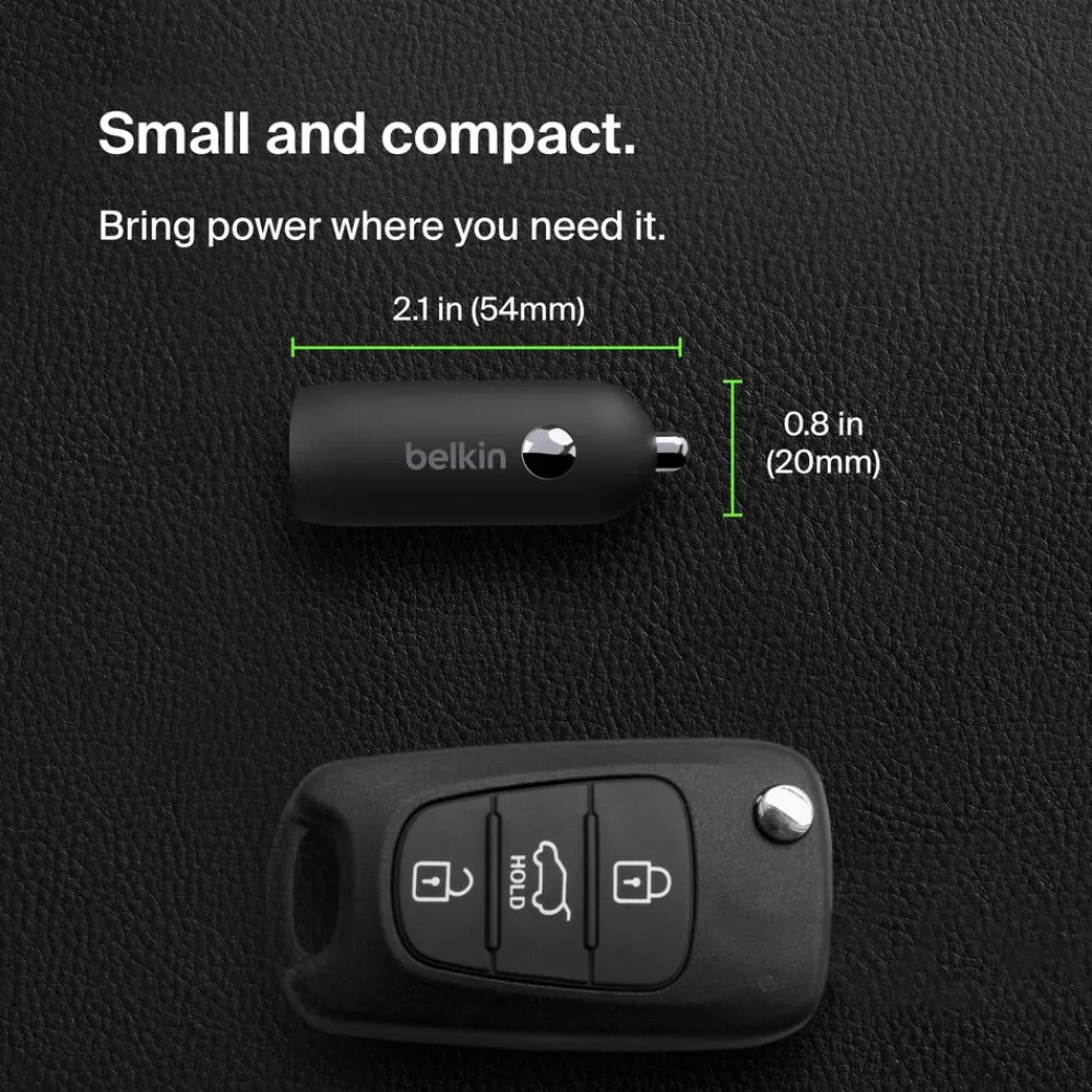 Outlet 30W USB-C Car Charger + 4-port USB power extender Car Chargers