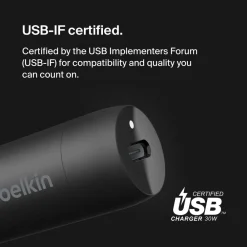 Online 30W USB-C Car Charger + USB-C to Lightning cable Car Chargers