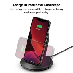 Online 15W Wireless Charging Stand + QC 3.0 24W Wall Charger Wireless Charging Stands
